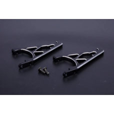 Alloy Rear Shock Towers 2 Pcs - BLACK | Rovan Sports